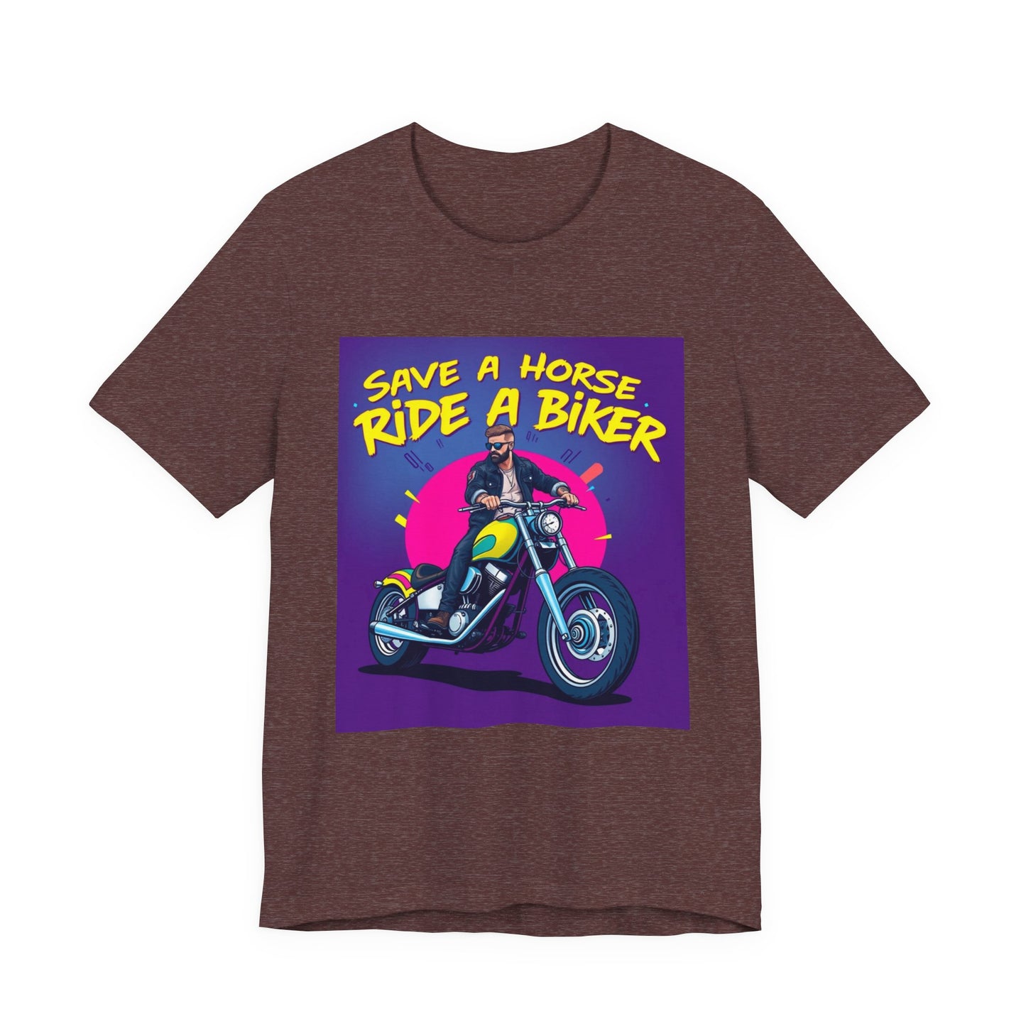 Save a Horse Ride a Biker Tee 1