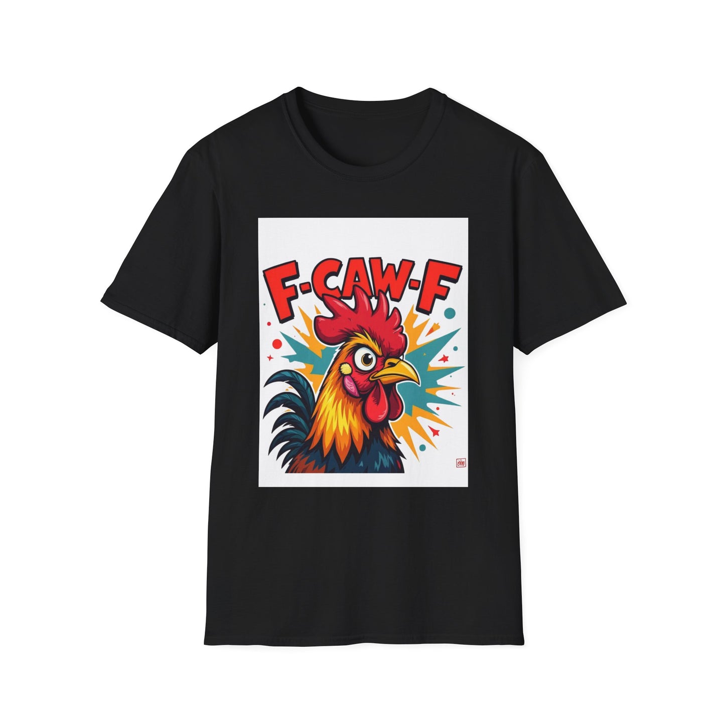 F-CAW-F Rooster Western Boho, Unisex T-Shirt,
