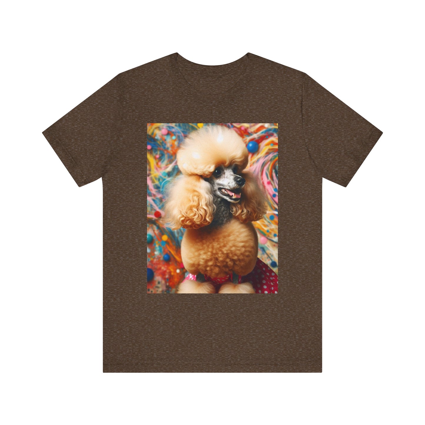 Retro Colorful Poodle Tee - Unisex Shirt