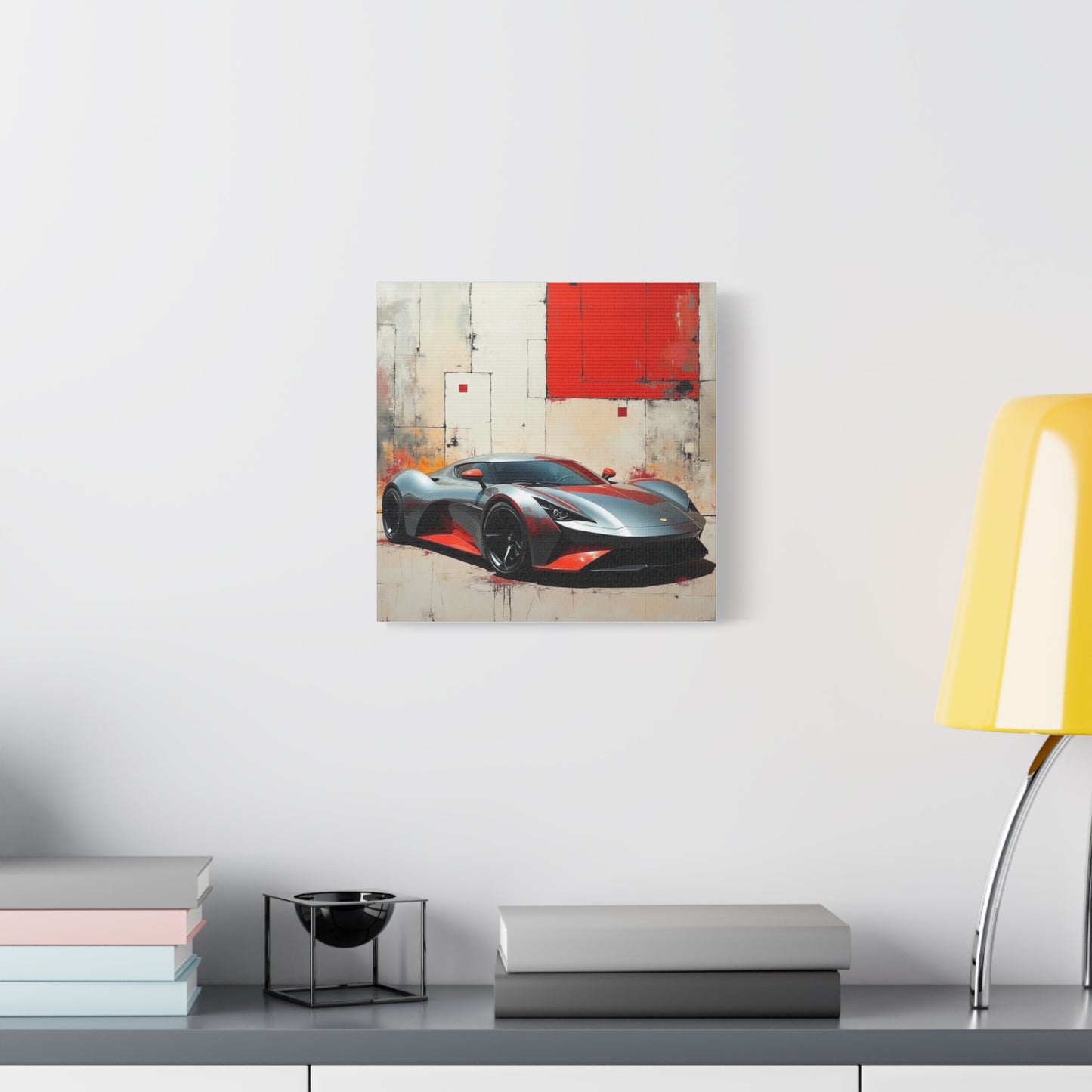 Sports Car Abstract Art