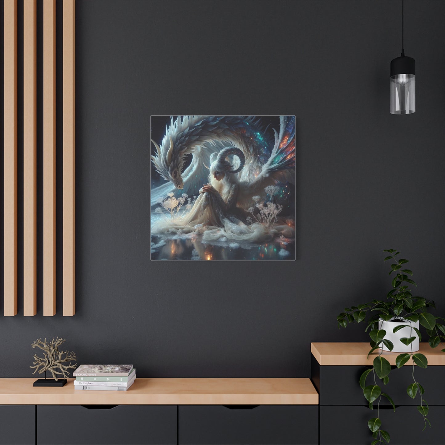 Canvas Print - The Dragon Queen Art