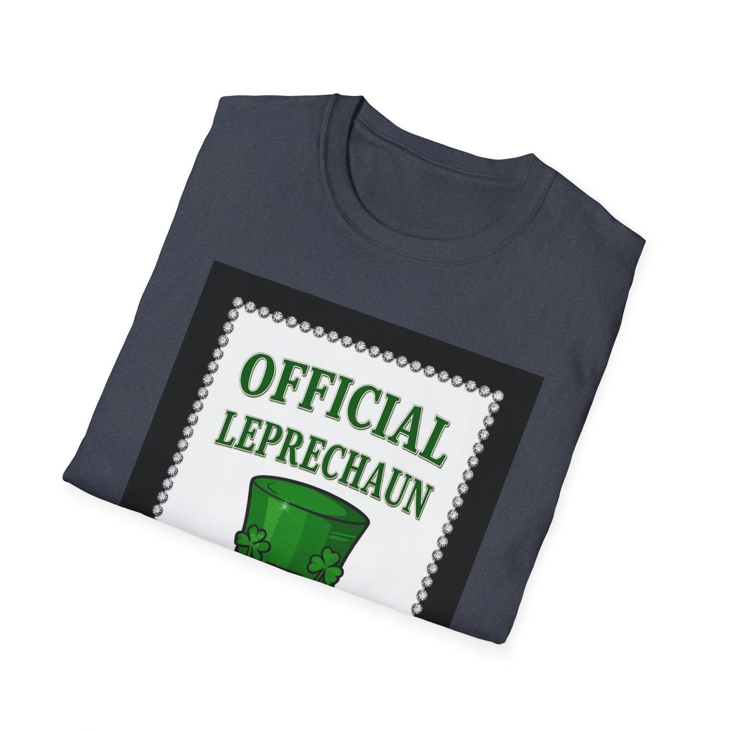 Official Leprechaun Wrangler... Saint Patty's Day Funny T-Shirt — St. Patrick's Day Humor Tee
