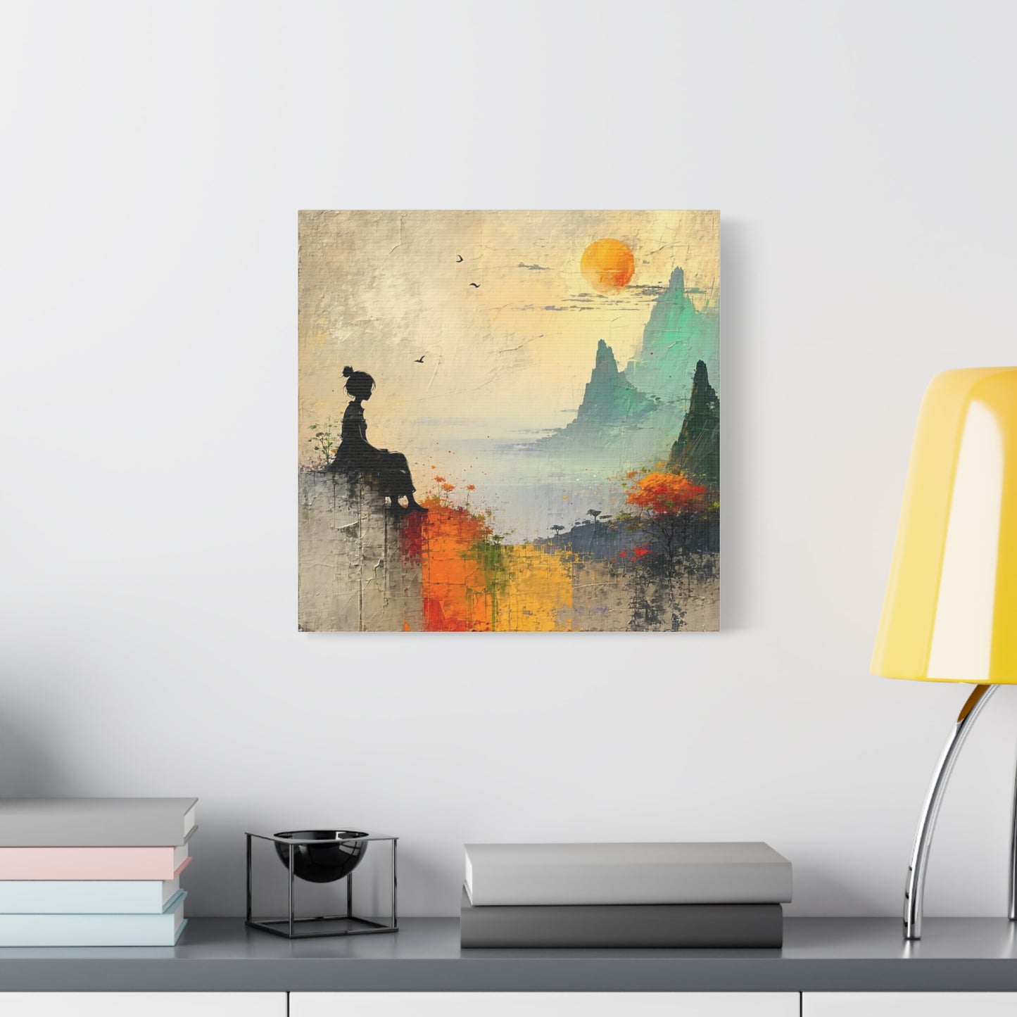 Mountain View Abstract Art