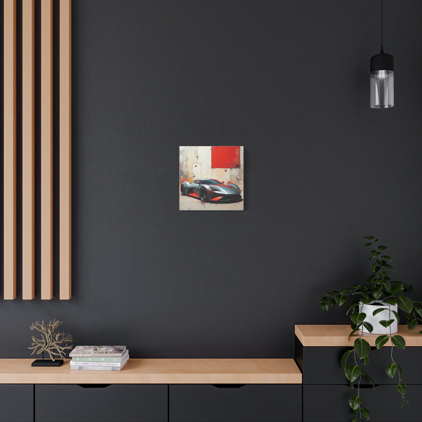 Sports Car Abstract Art