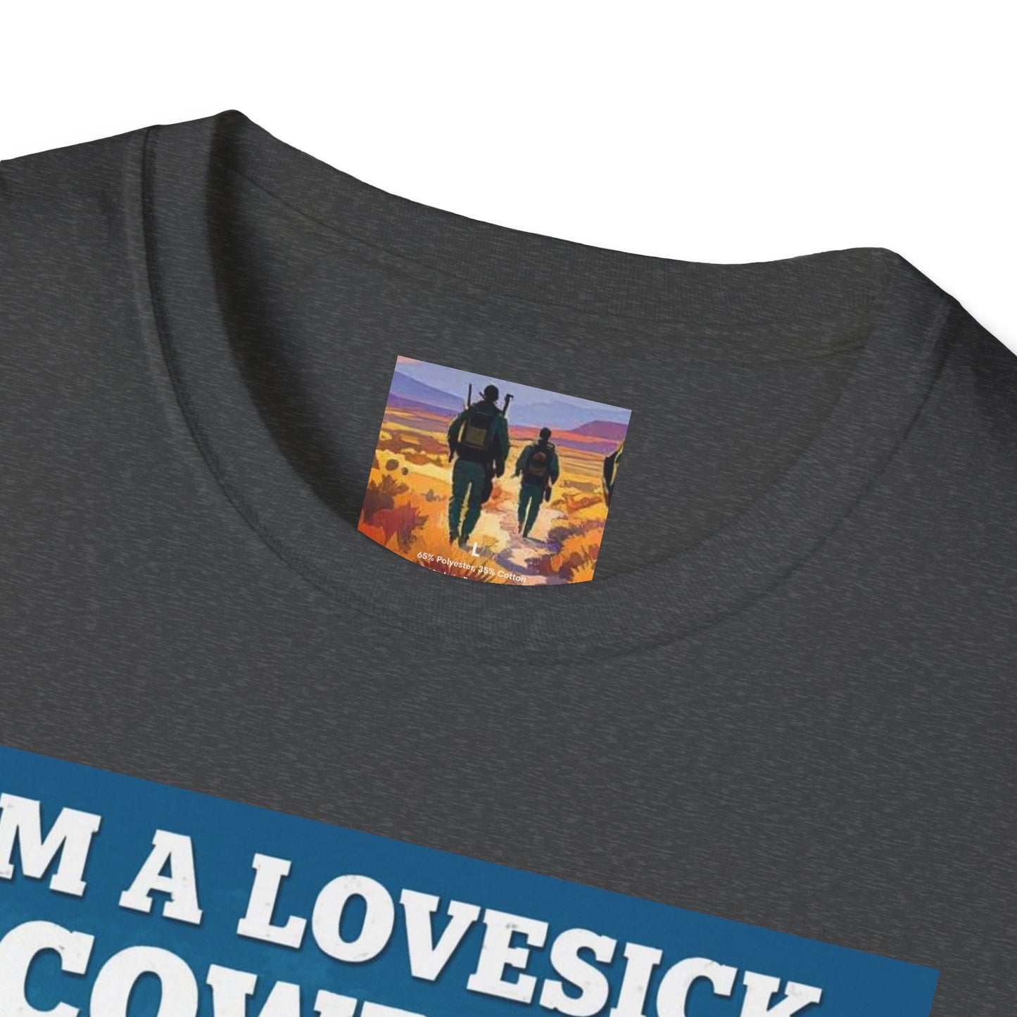 I'm a Lovesick Cowboy Western Boho, Unisex T-Shirt,