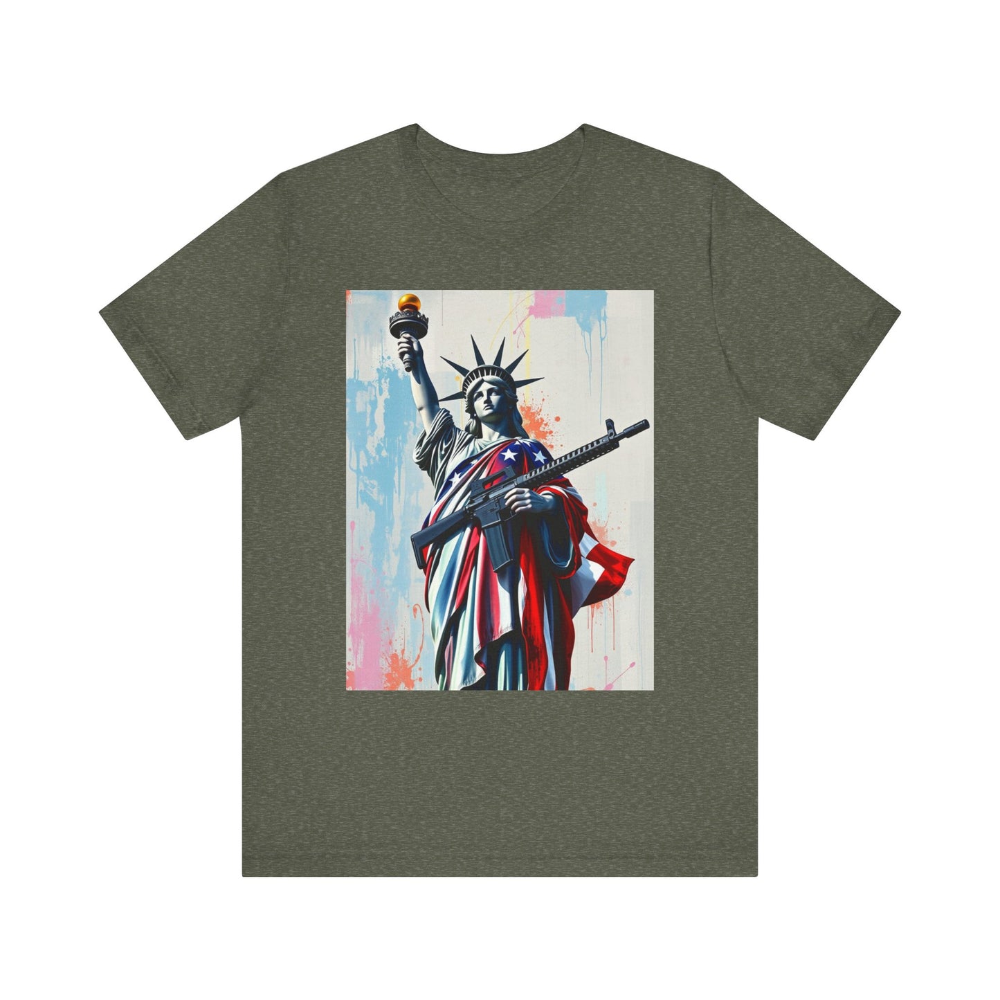 Lady Liberty Defend the 2nd T-Shirt