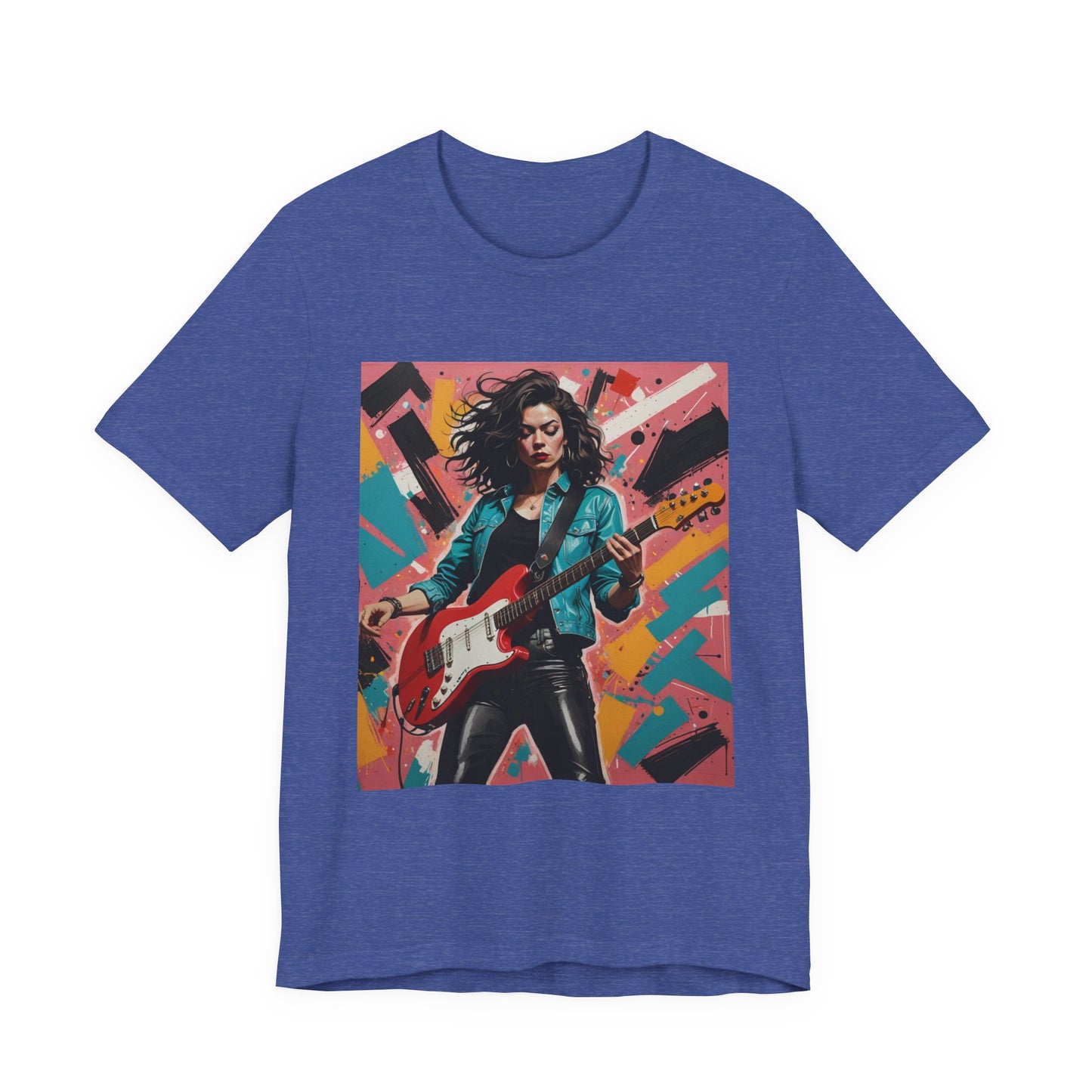 Female Rocker Abstract T-Shirt 3