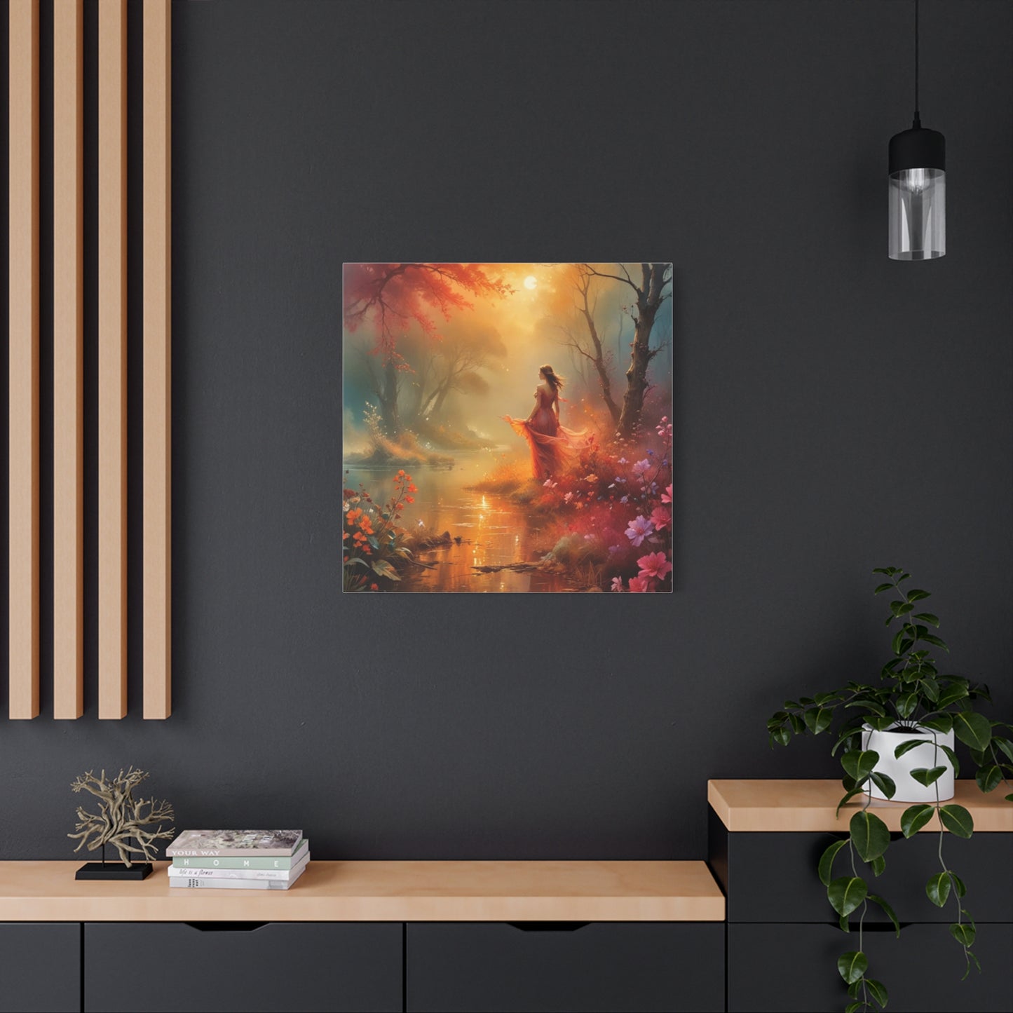 Canvas Print -Shimmer in the Morning Wall Art