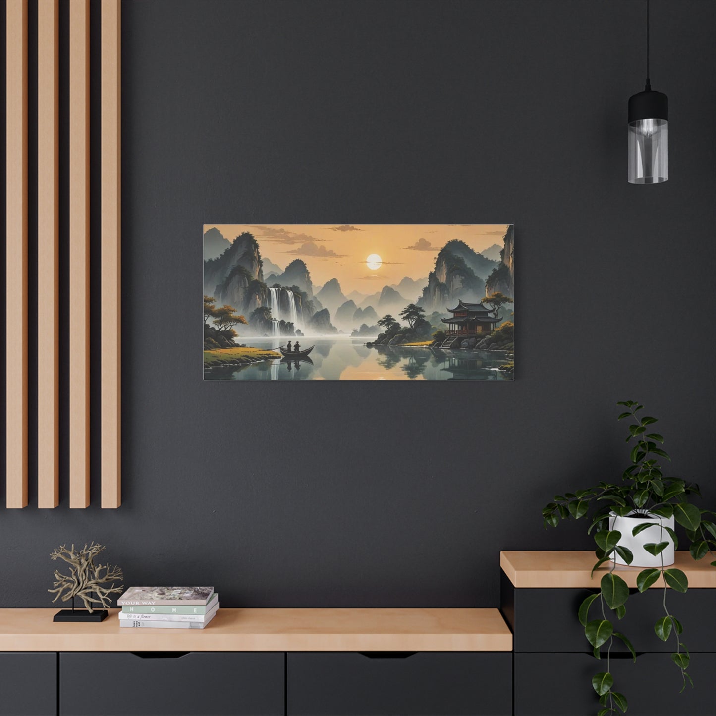 Scenery Asian Abstract Art