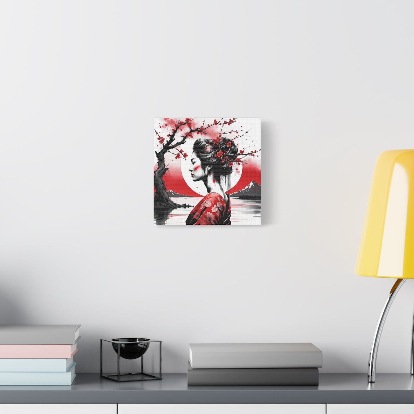 Beautiful Woman Asian Abstract Art