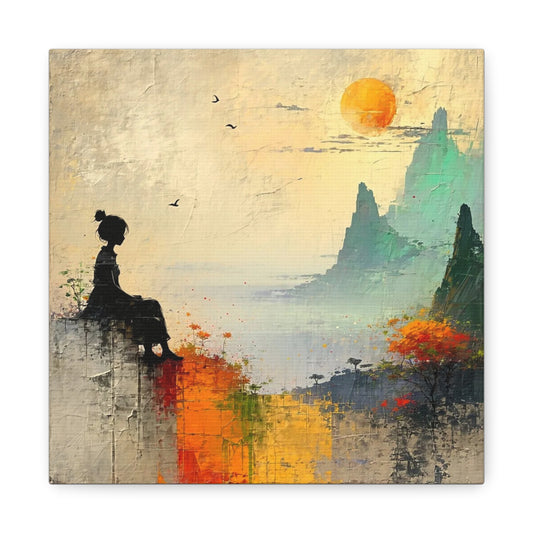 Mountain View Abstract Art