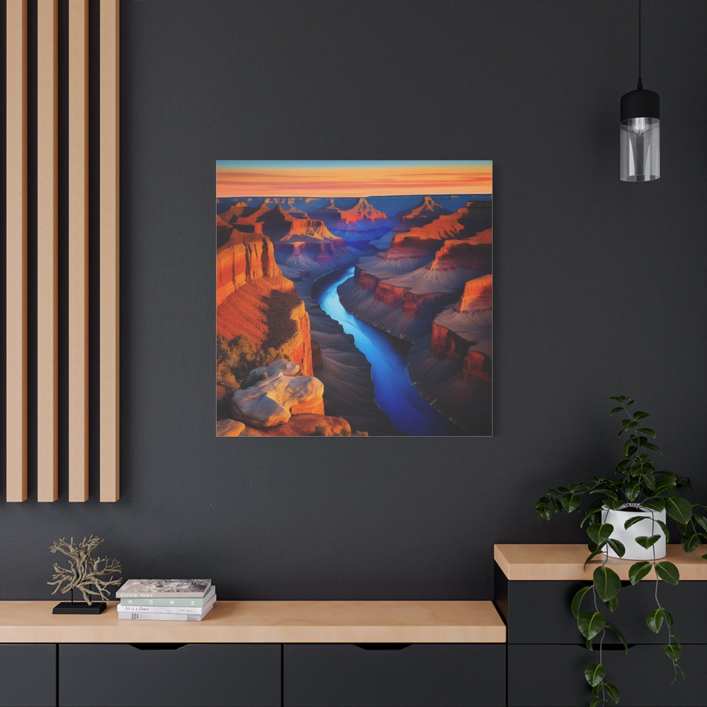 Canvas Print - Grand Canyon Abstract Art 5