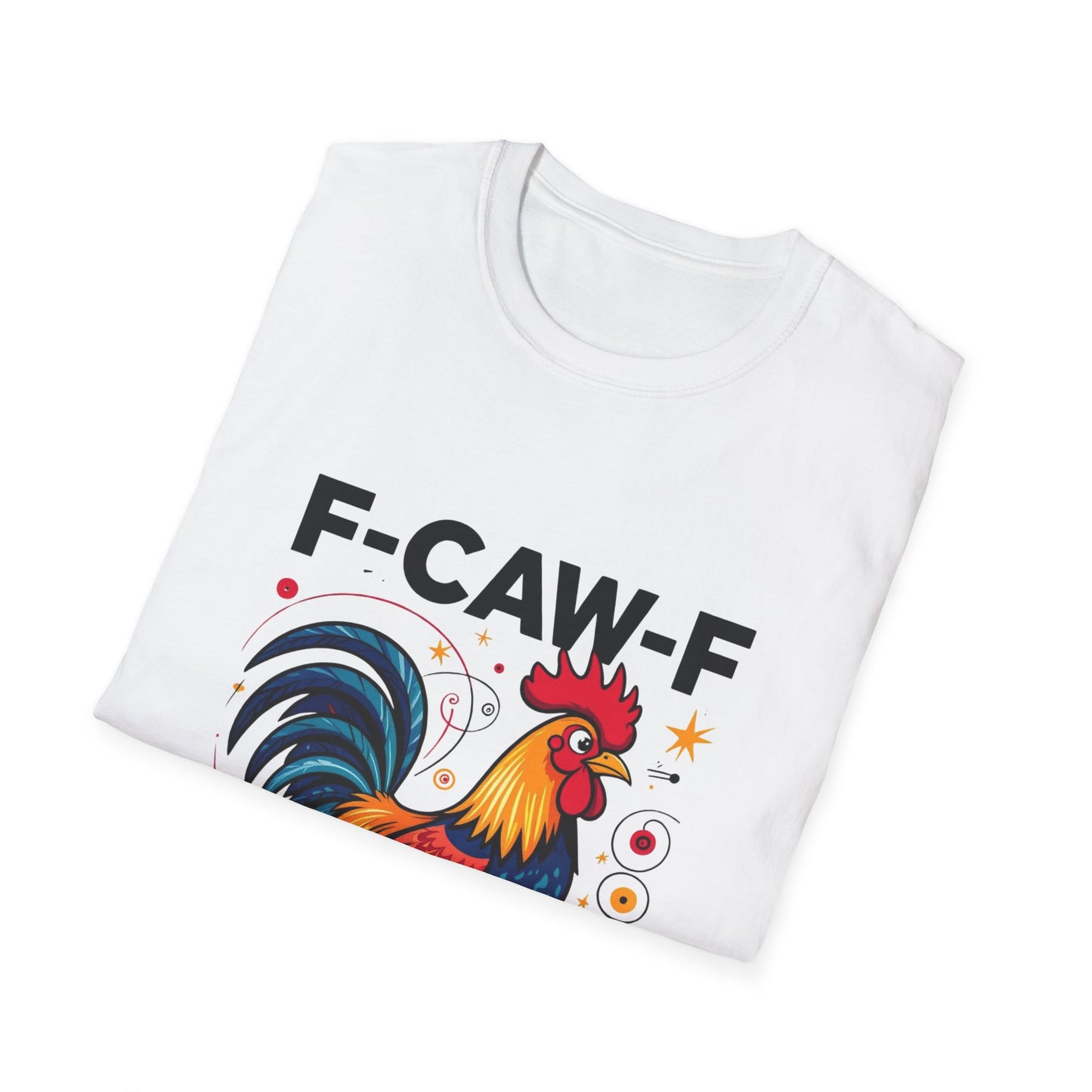 F-CAW-F Rooster Western Boho, Unisex T-Shirt,
