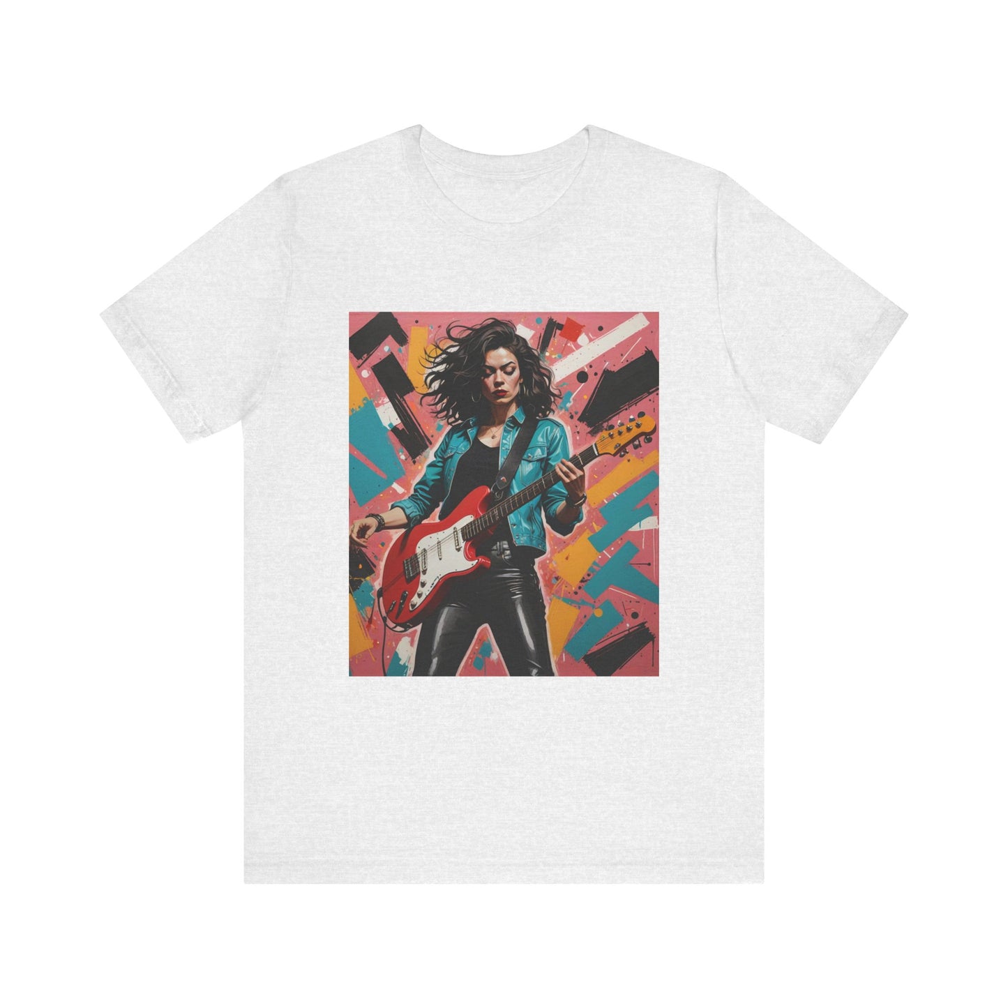 Female Rocker Abstract T-Shirt 3