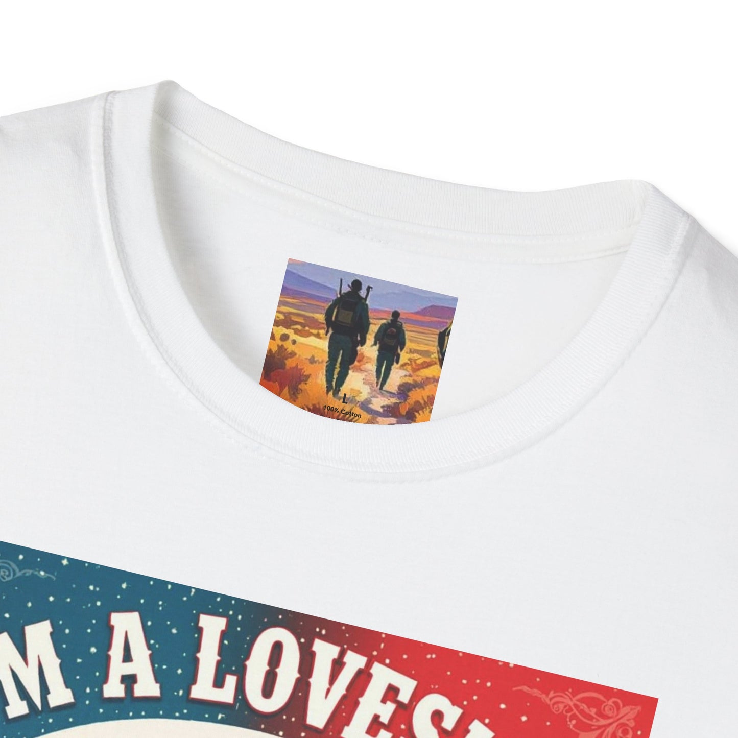 I'm a Lovesick Cowboy Western Boho, Unisex T-Shirt,