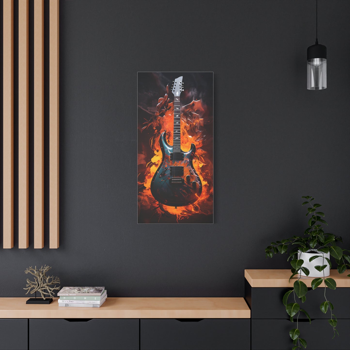 Canvas Print - Guitar Art 2