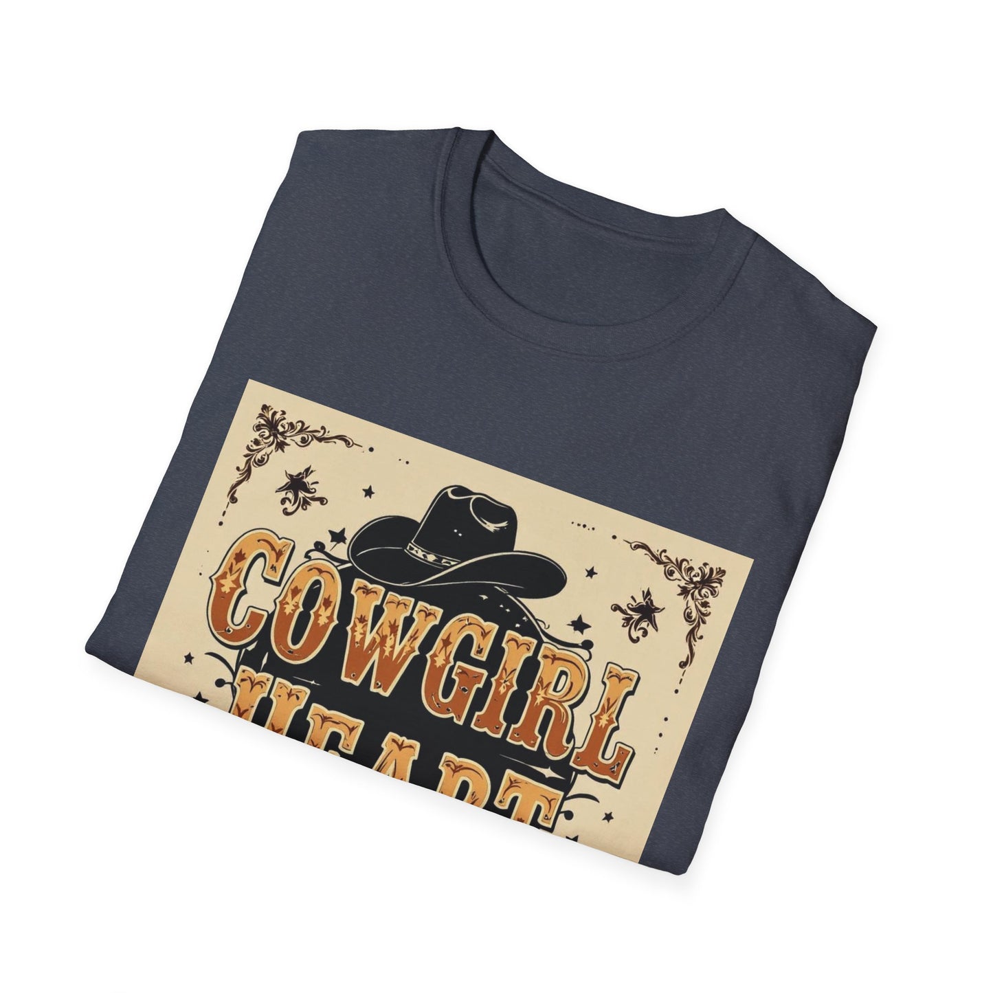 Cowgirl Heart Western Boho, Unisex T-Shirt,