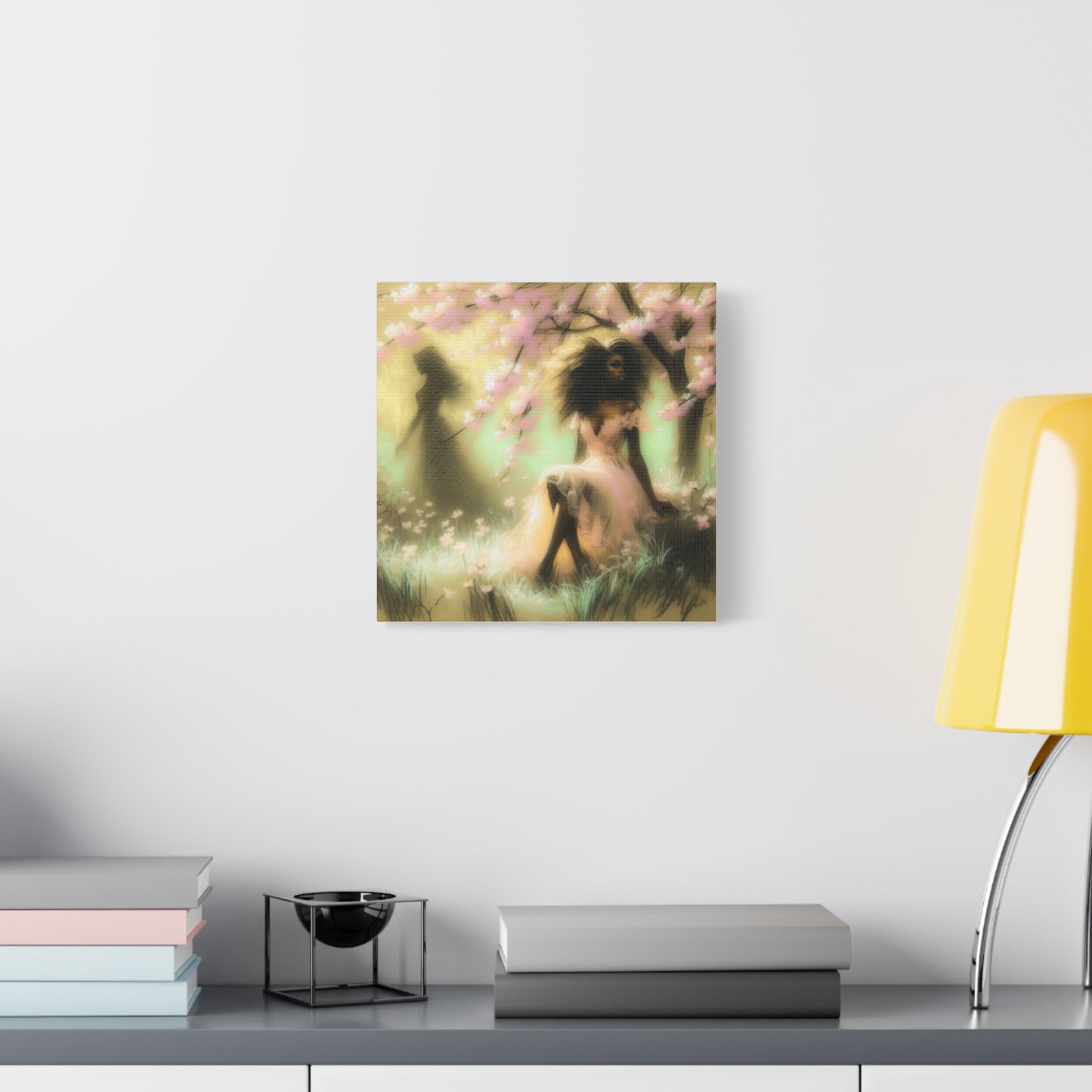 Beautiful Black Woman Canvas Art