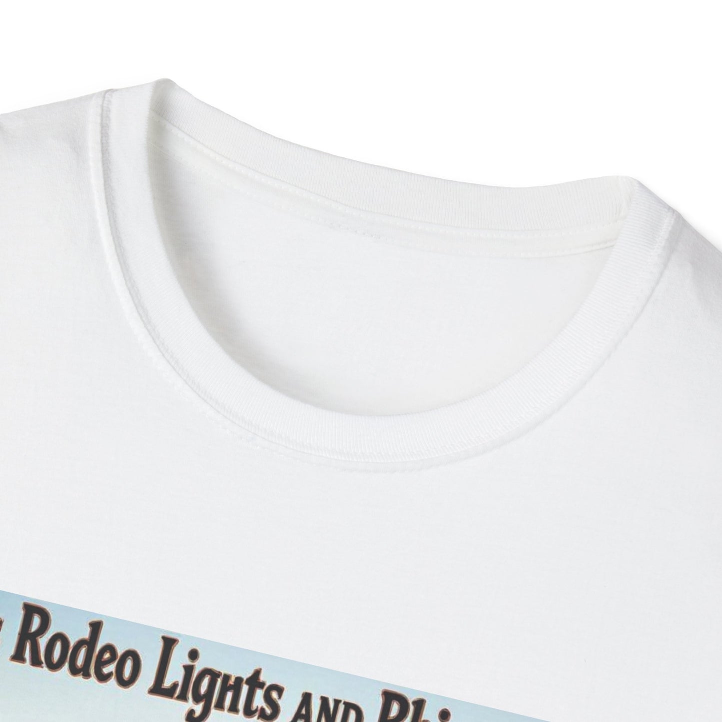 Vegas Rodeo Lights and Rhinestones Western Boho, Unisex T-Shirt,