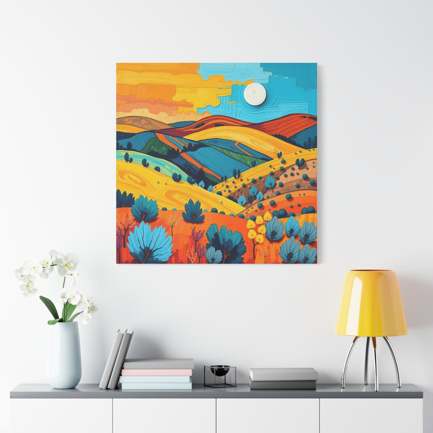 Canvas Print -Abstract 1 Southwest Landscape Wall Art