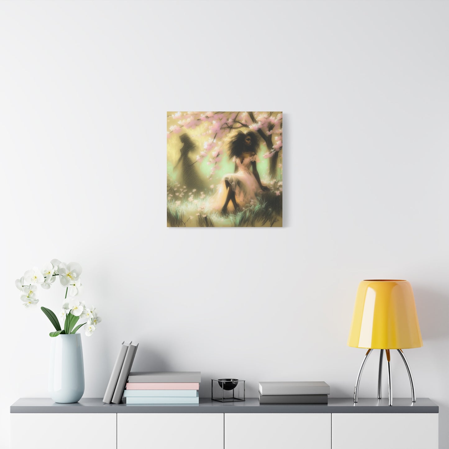 Beautiful Black Woman Canvas Art