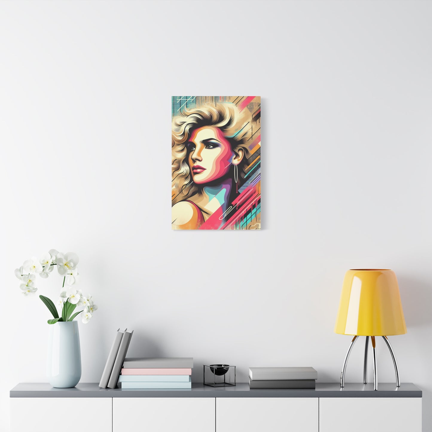 Pretty Woman Abstract Art