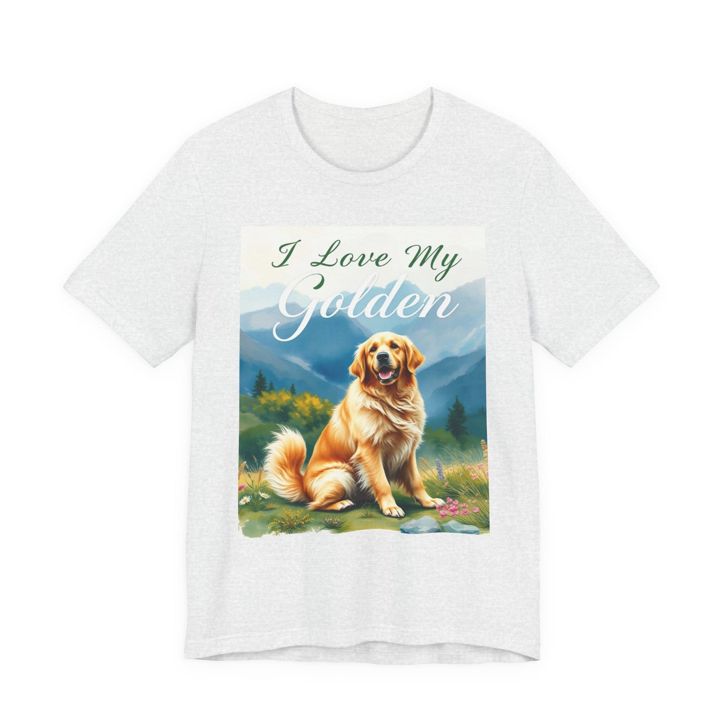 I Love My Golden T-Shirt