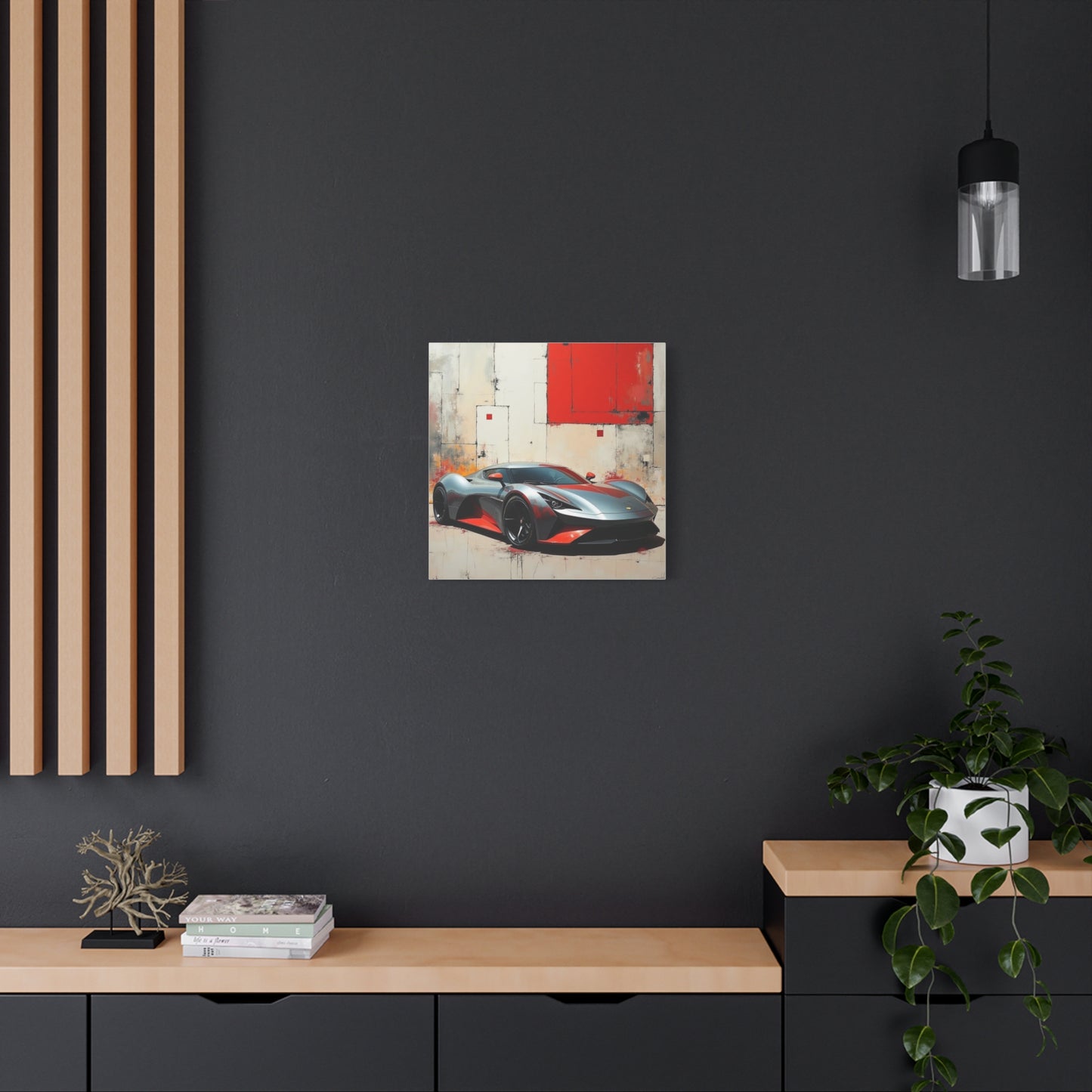 Sports Car Abstract Art