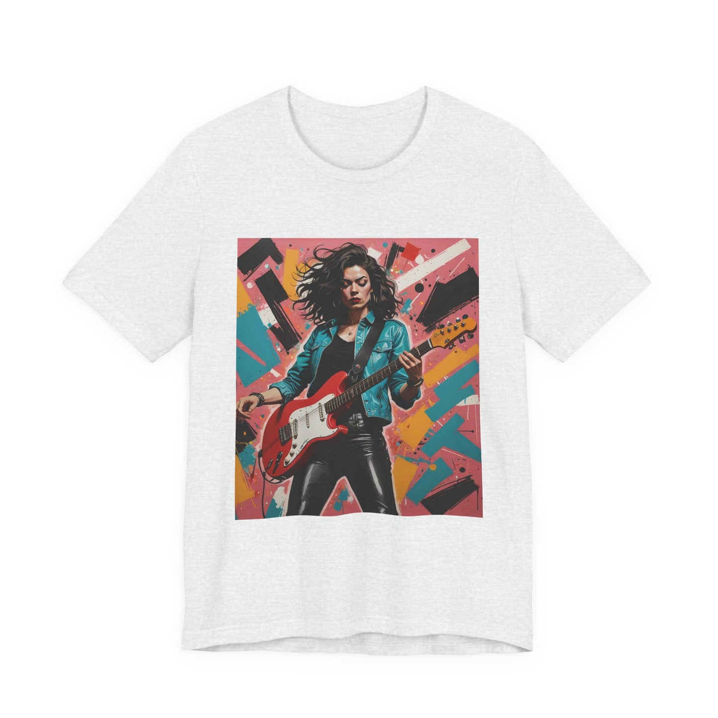 Female Rocker Abstract T-Shirt 3