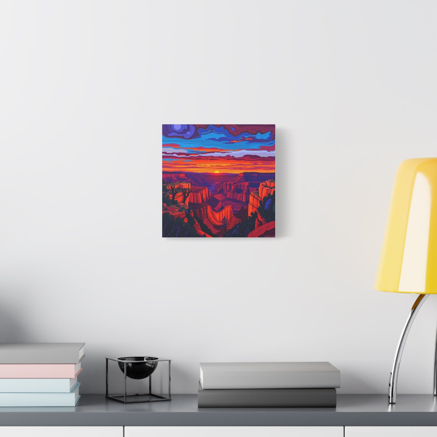 Canvas Print - Grand Canyon Abstract Art 2