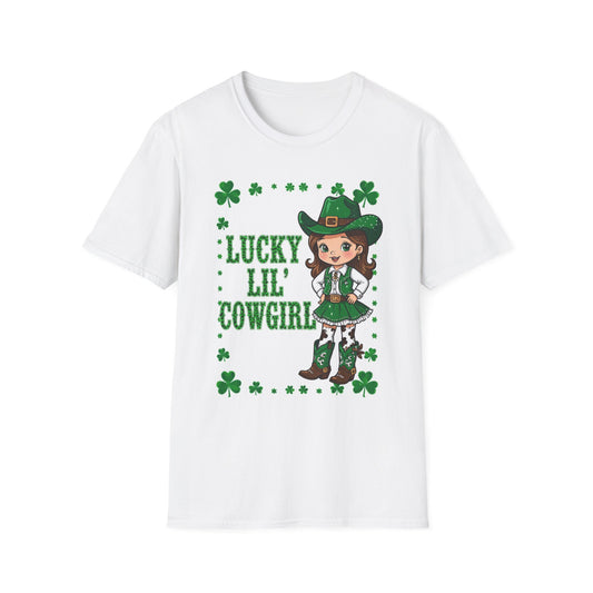 Lucky Lil Cowgirl Western Boho, Unisex T-Shirt,