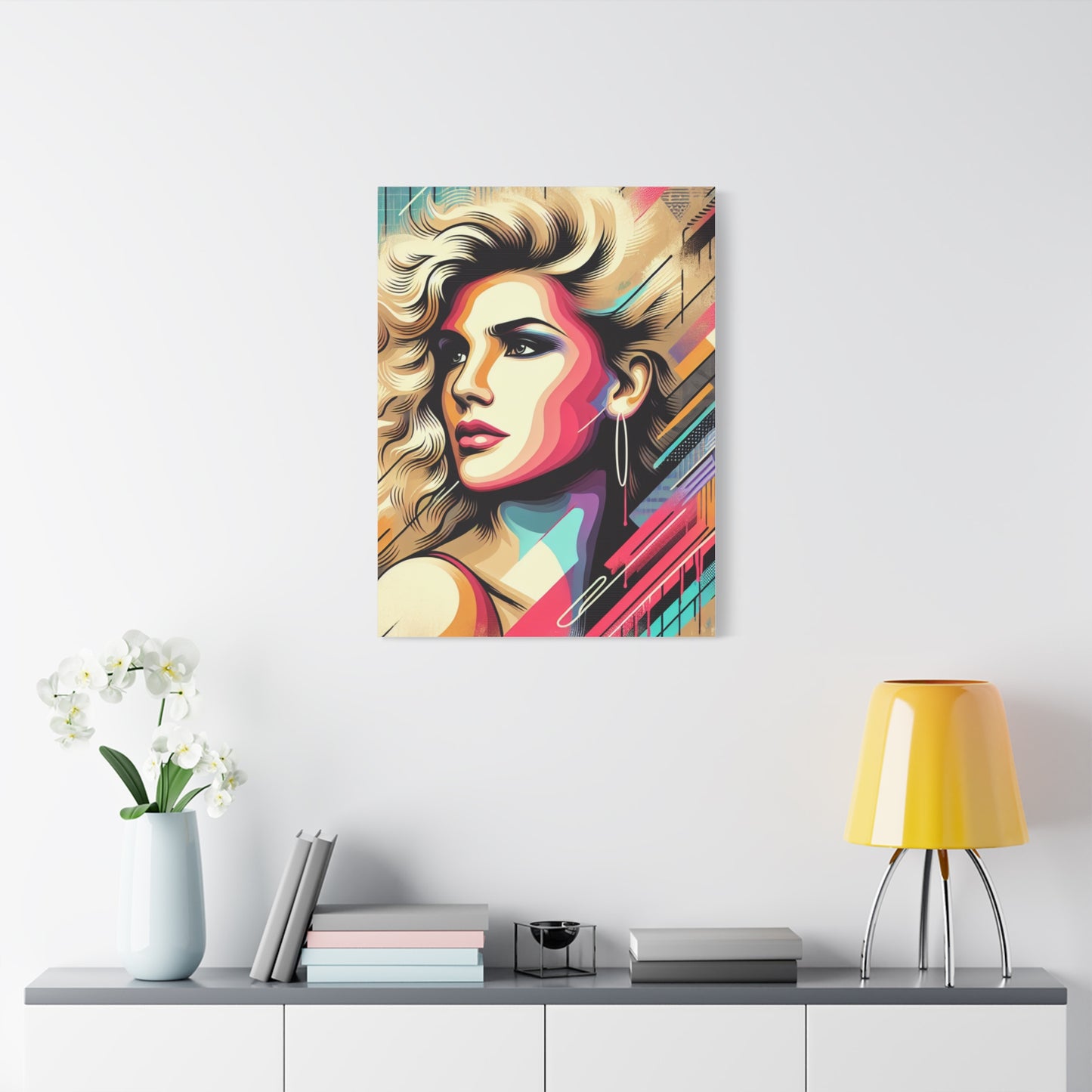 Pretty Woman Abstract Art