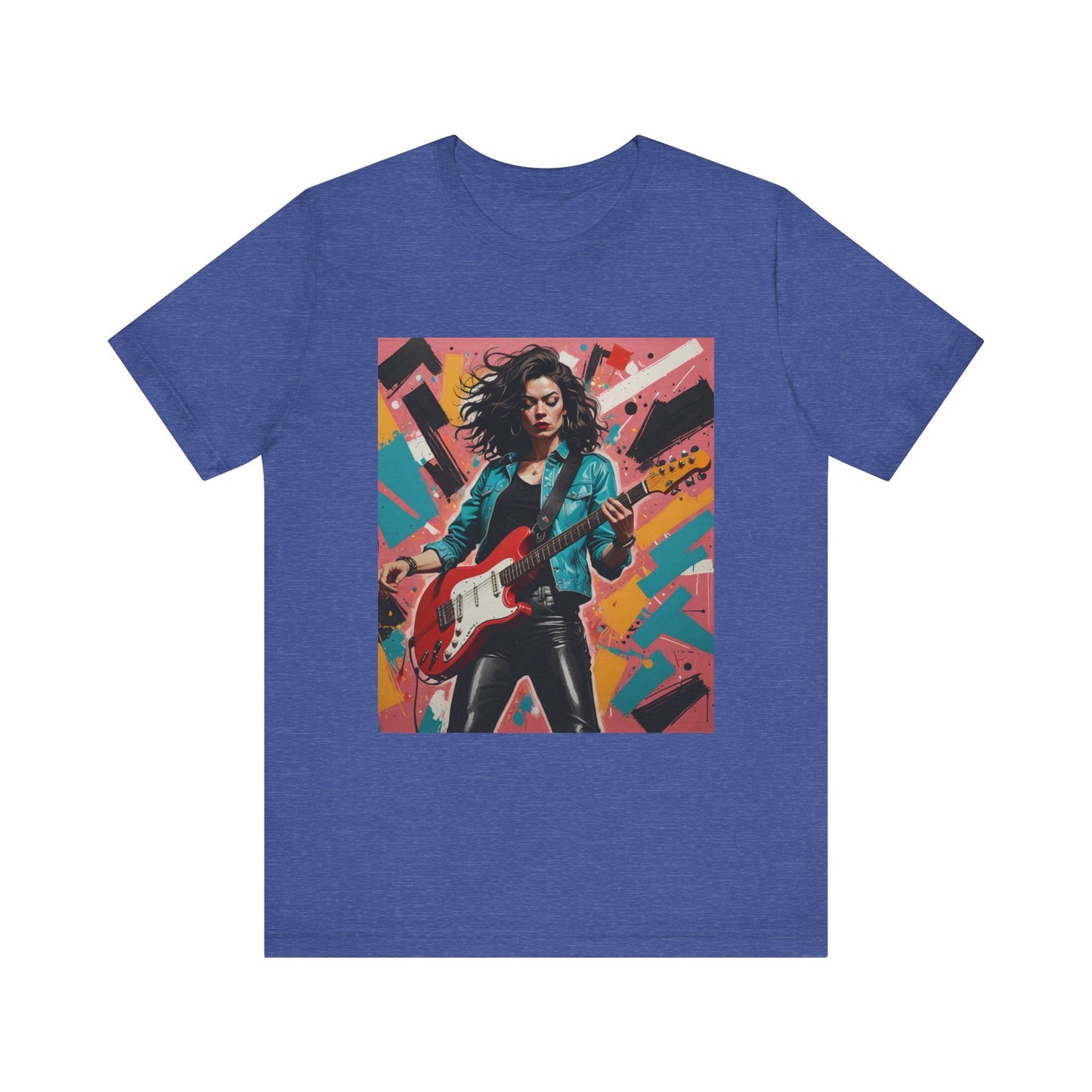 Female Rocker Abstract T-Shirt 3