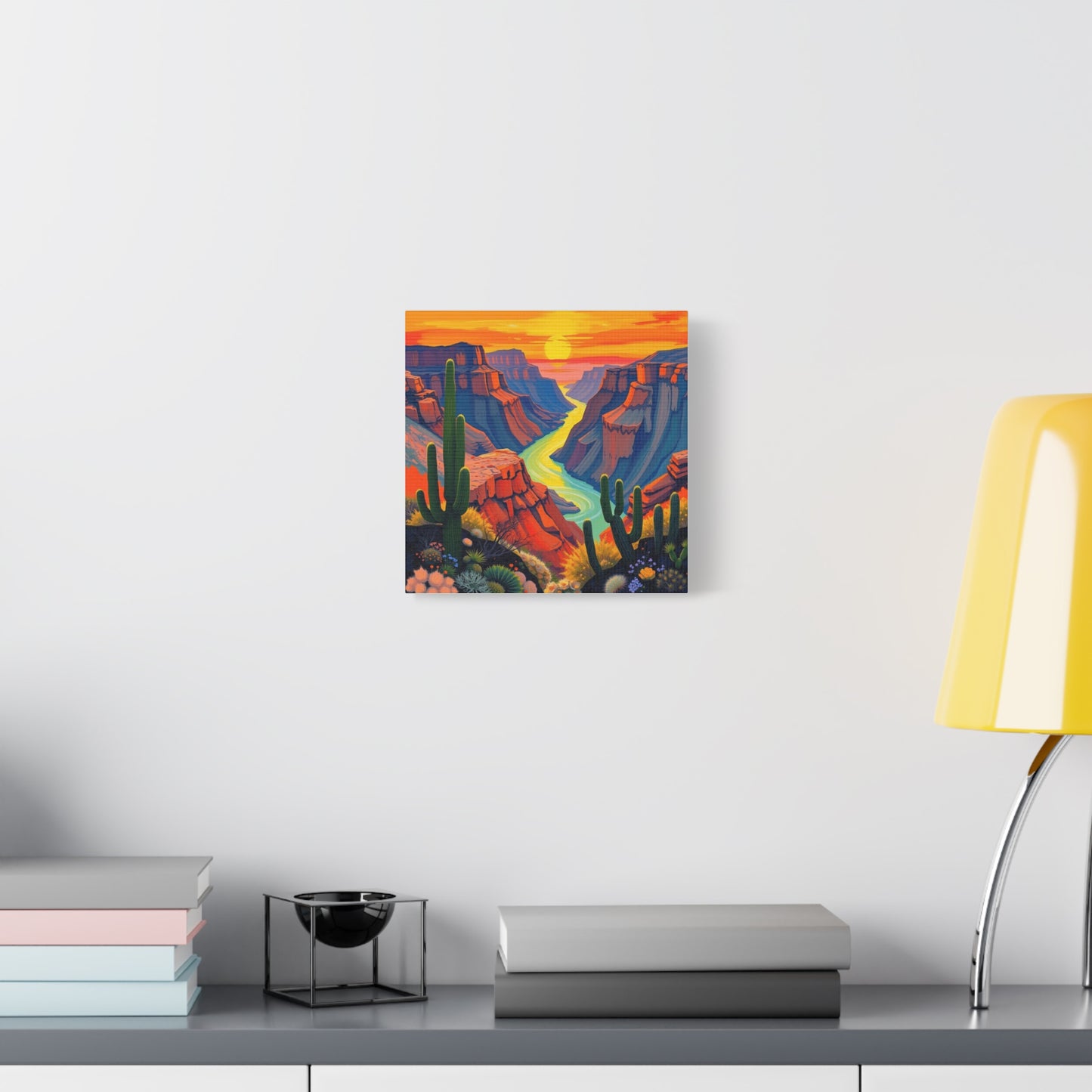 Canvas Print - Grand Canyon Abstract Art 1