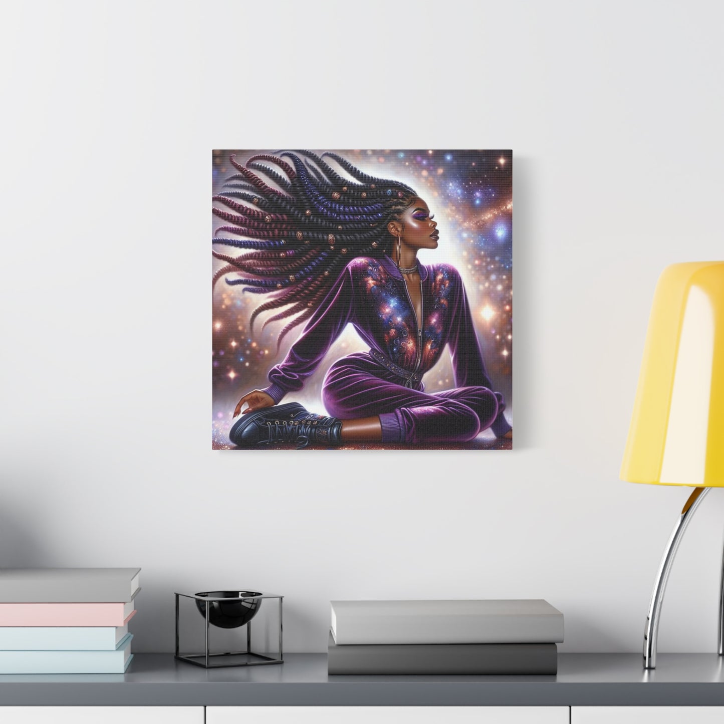 Beautiful Black Woman Canvas Art