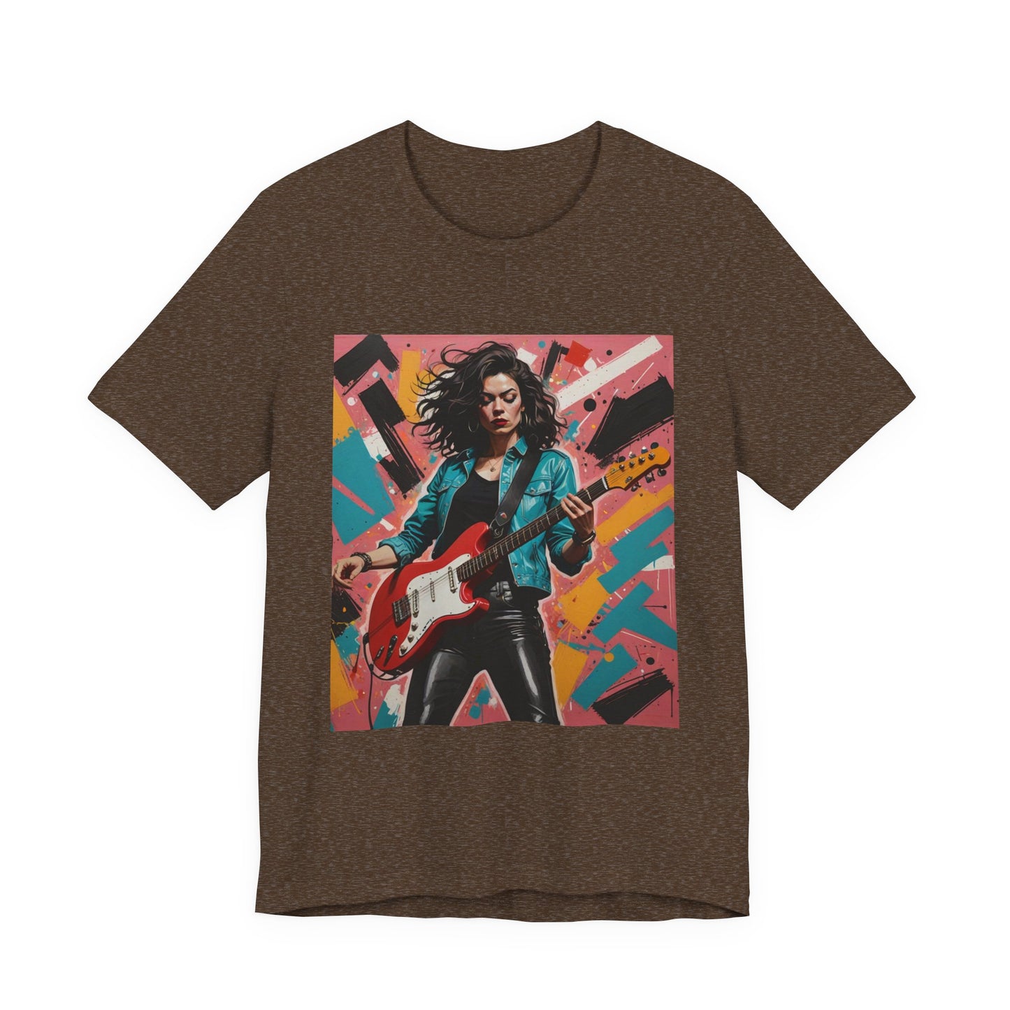 Female Rocker Abstract T-Shirt 3