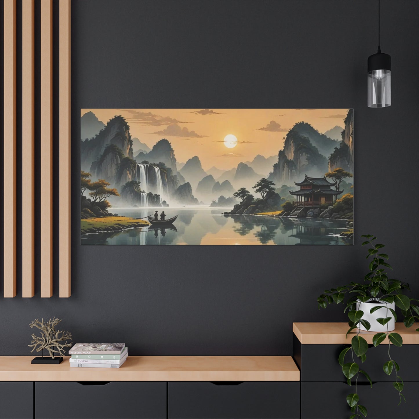 Scenery Asian Abstract Art