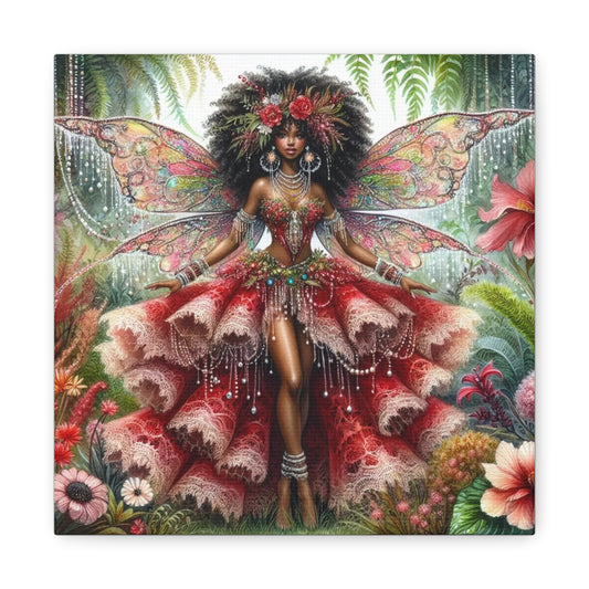 Beautiful Black Woman Canvas Art