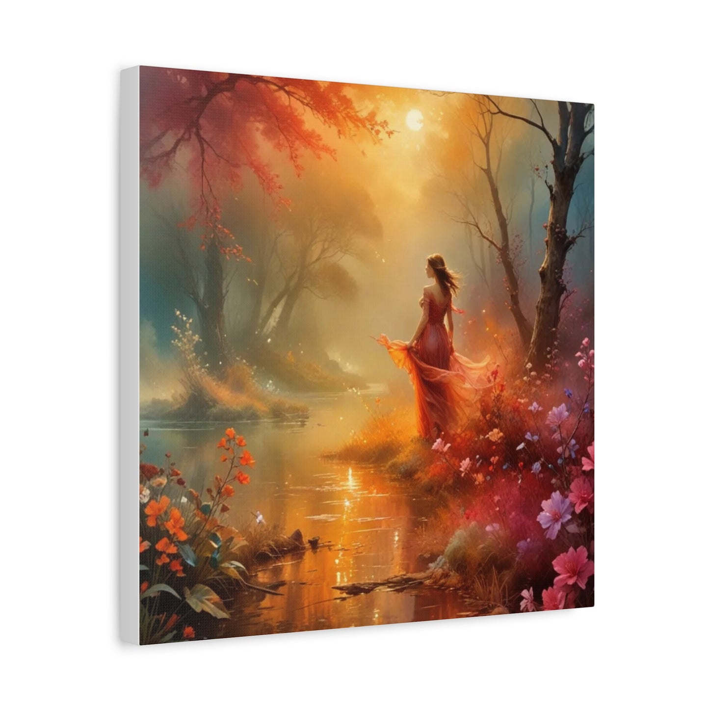 Canvas Print -Shimmer in the Morning Wall Art
