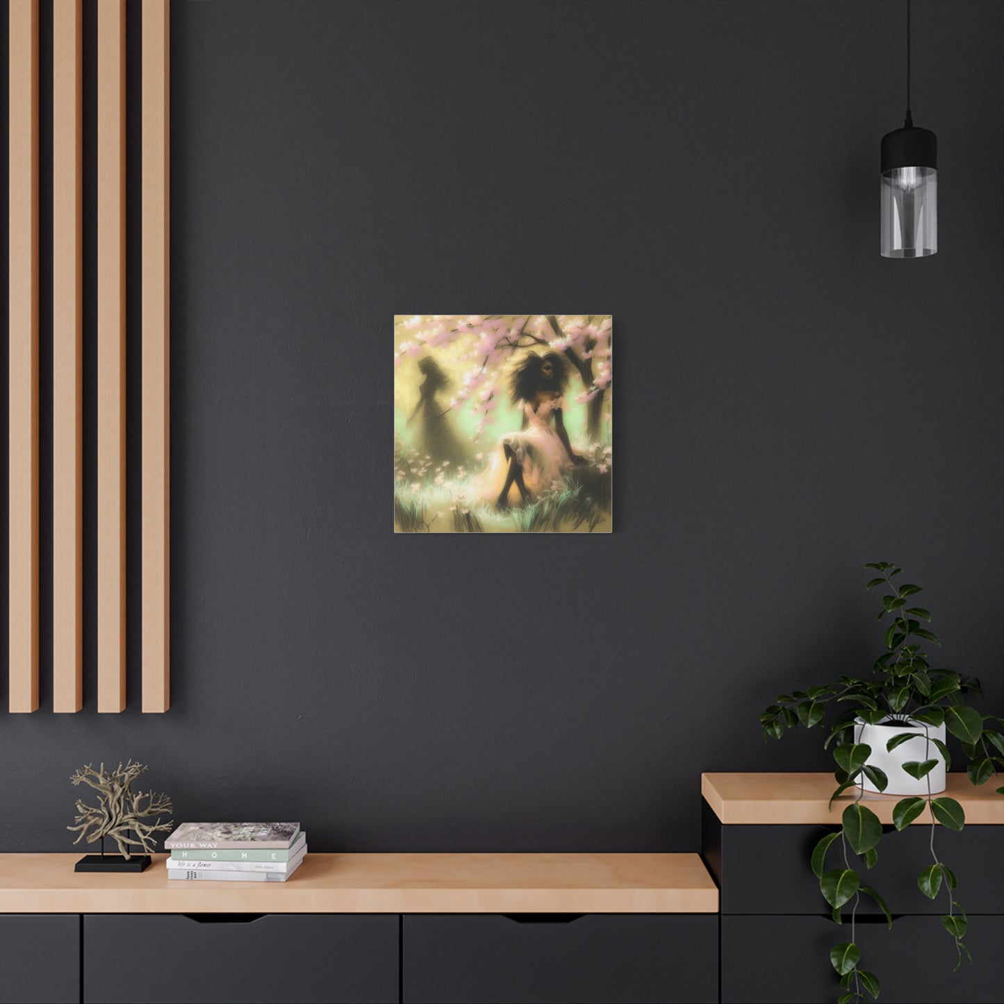 Beautiful Black Woman Canvas Art