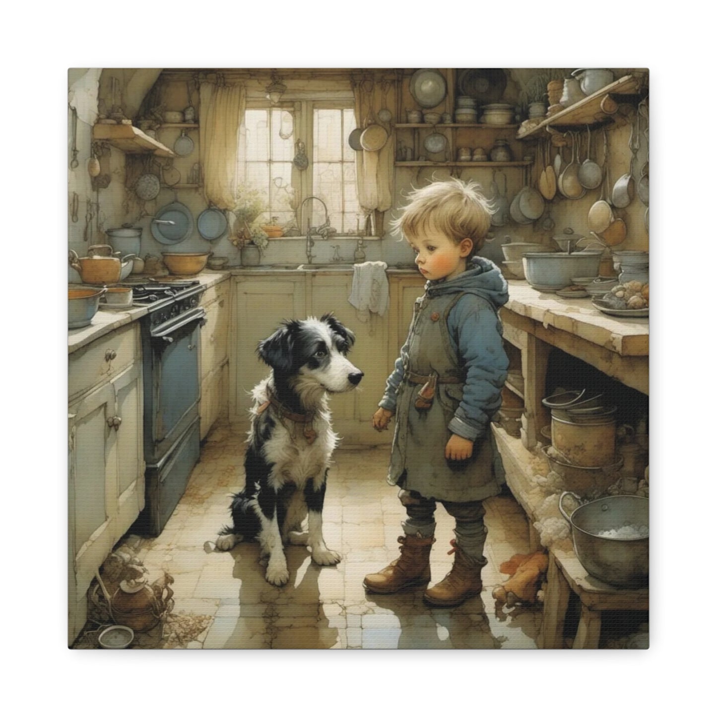 A Boy and His Dog Art