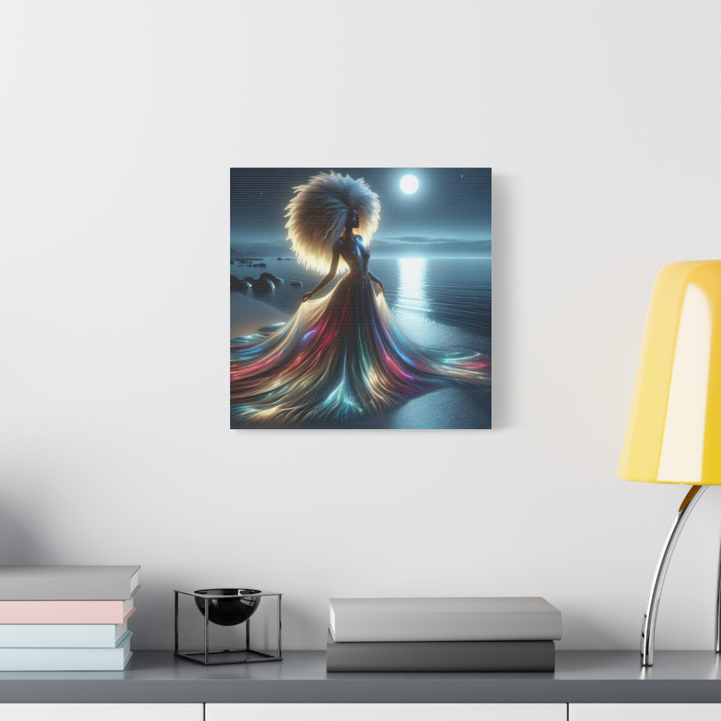 Beautiful Black Woman Canvas Art