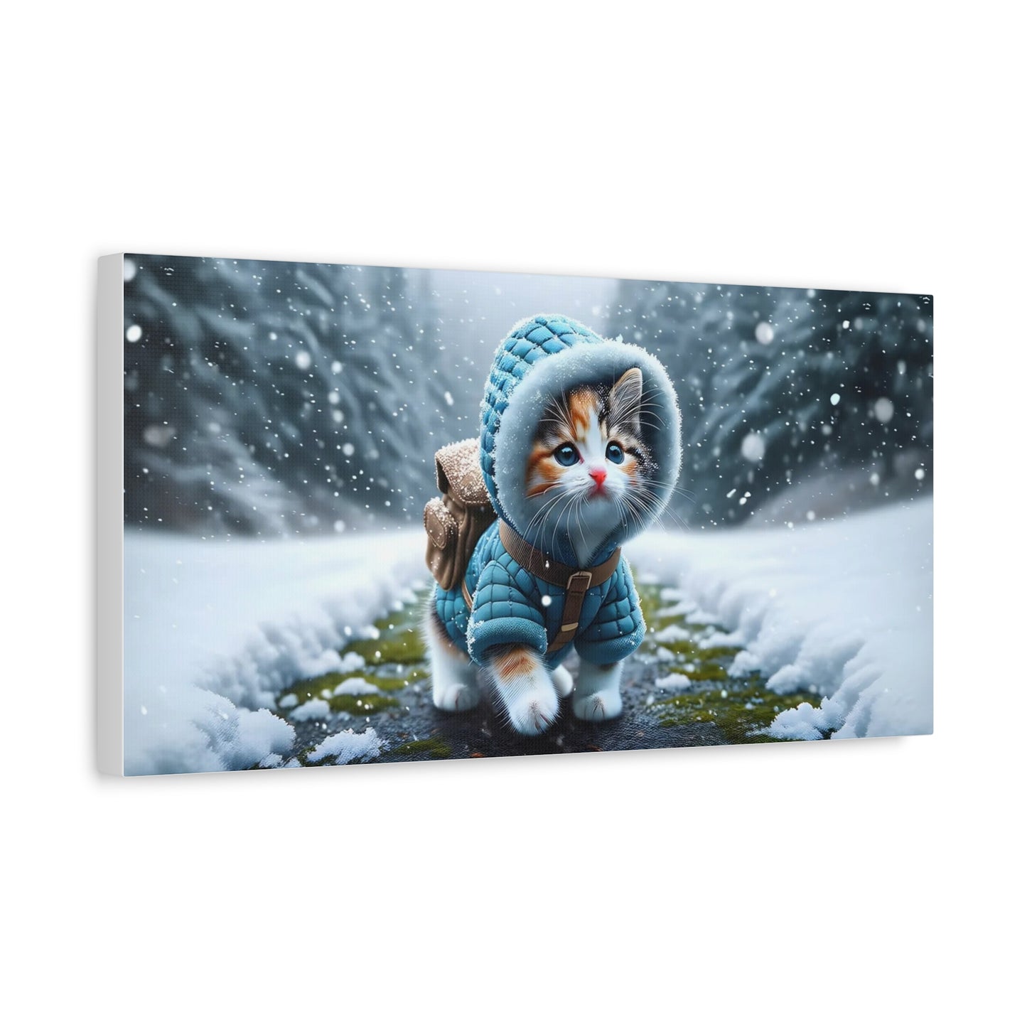 Kitten with a Coat Art