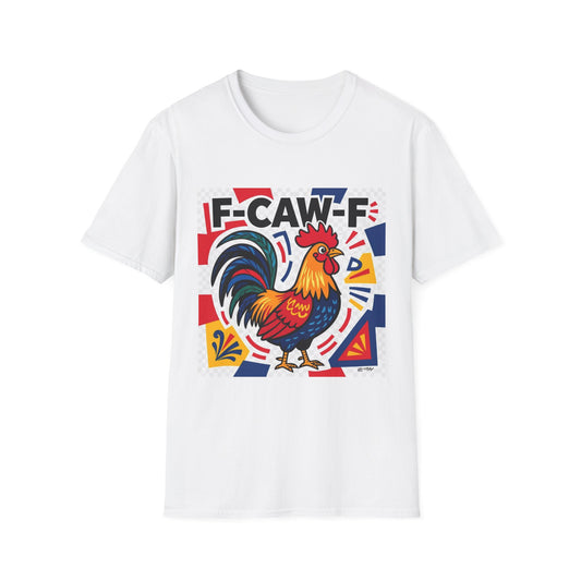 F-CAW-F Rooster Western Boho, Unisex T-Shirt,
