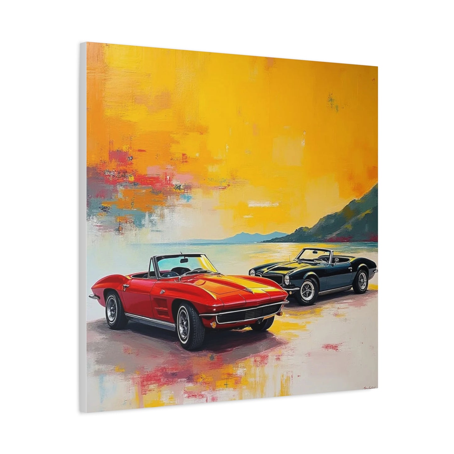 Corvette Abstract Art