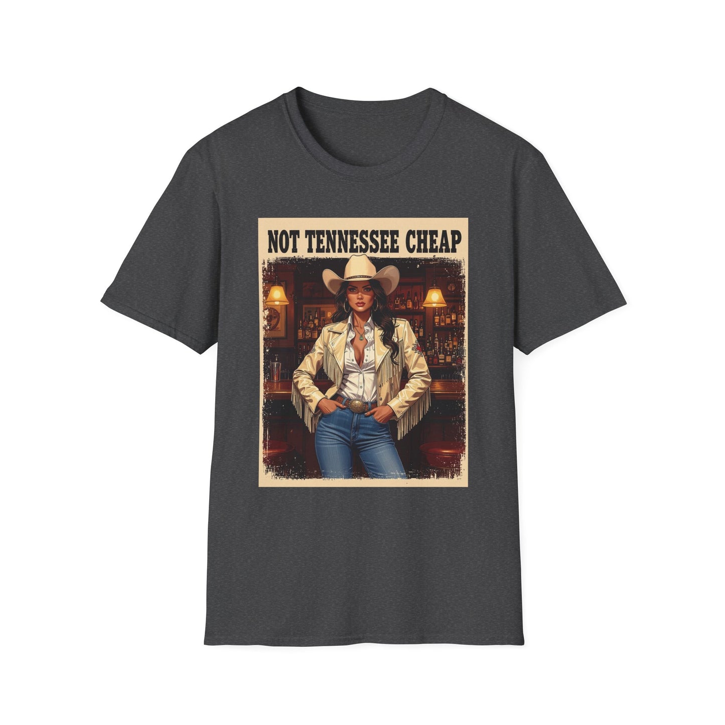 Not Tennessee Cheap Western Boho, Unisex T-Shirt,