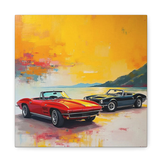 Corvette Abstract Art