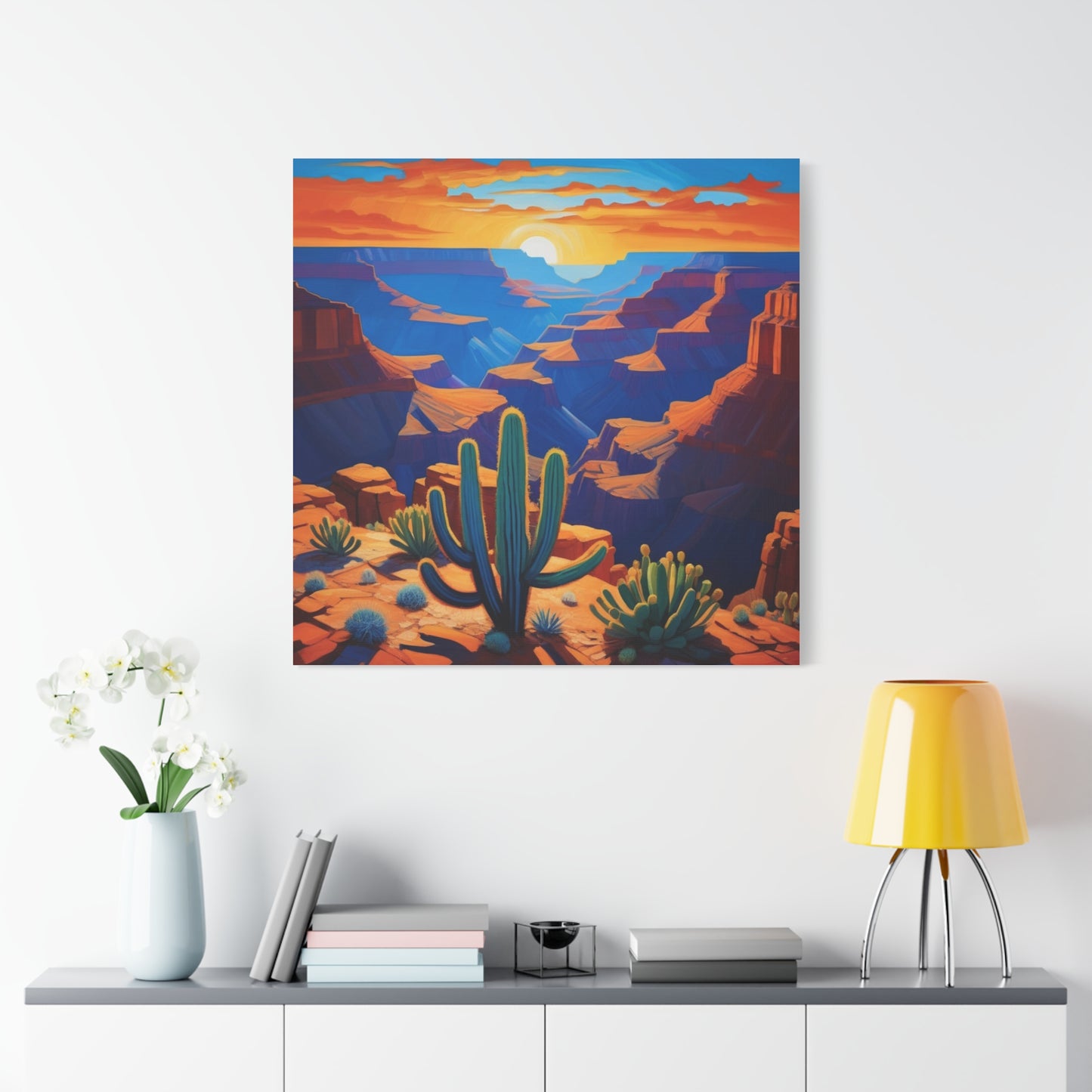 Canvas Print - Grand Canyon Abstract Art 4