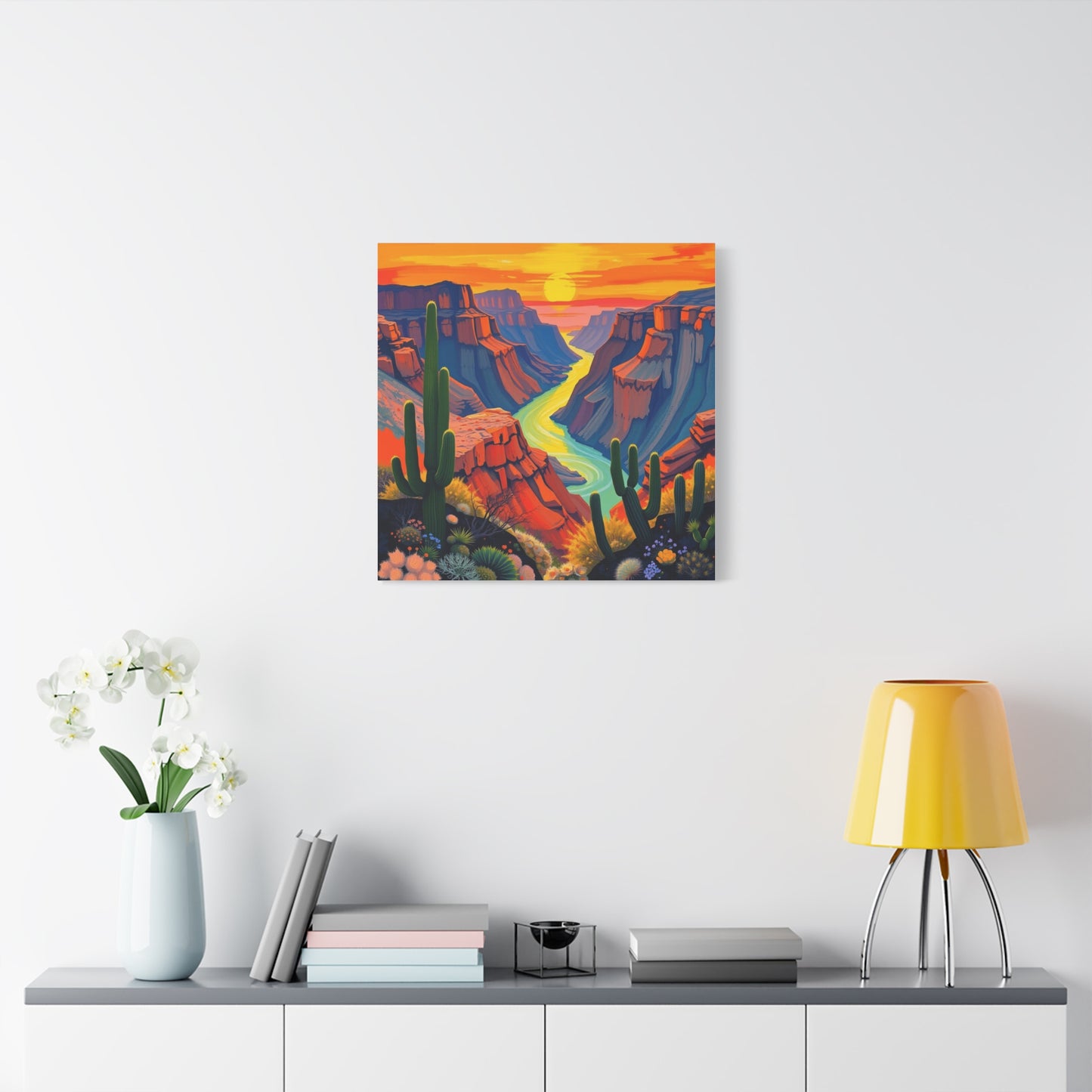Canvas Print - Grand Canyon Abstract Art 1