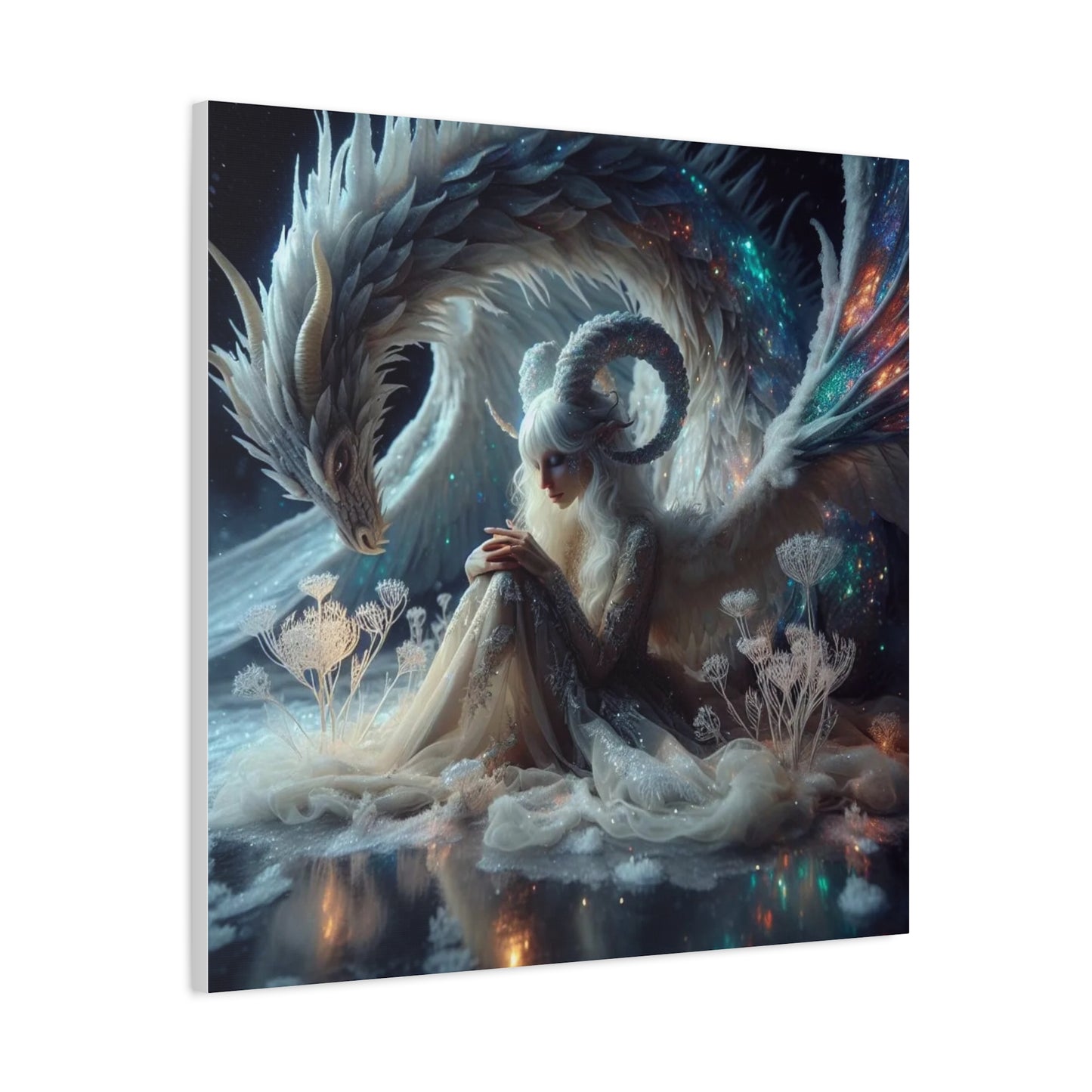 Canvas Print - The Dragon Queen Art